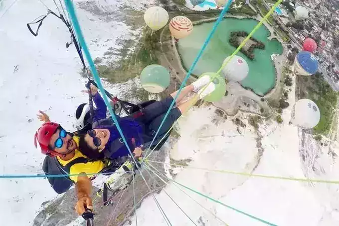 Pamukkale Paragliding Tour