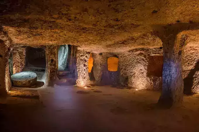 Daily Cappadocia Derinkuyu Underground City and Ihlara Canyon Tour