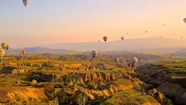 Cappadocia Hot Air Balloon Watching Tour at Sunrise
