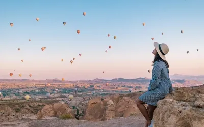 Cappadocia Hot Air Balloon Watching Tour at Sunrise